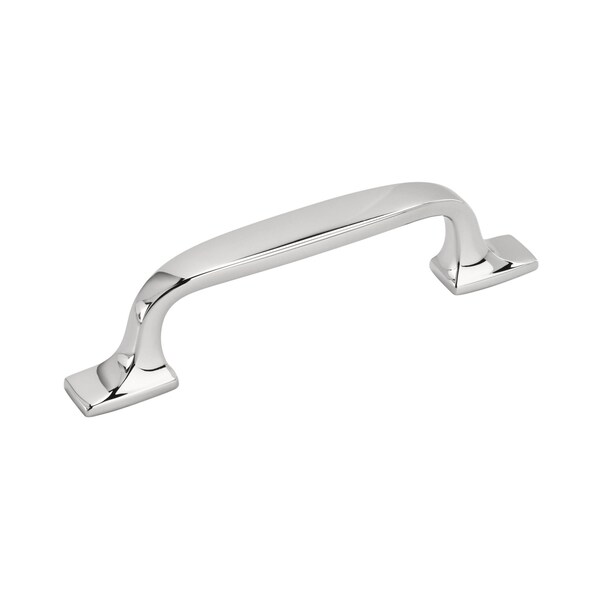 Amerock Highland Ridge 3 in 76 mm Center-to-Center Polished Chrome Cabinet Pull - BP5531626