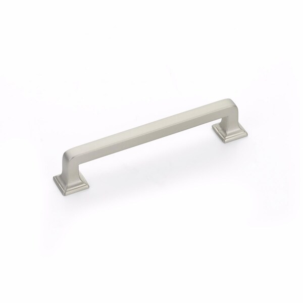 Schaub 5in Center to Center Menlo Park Cabinet Pull Satin Nickel Finish - 523-15