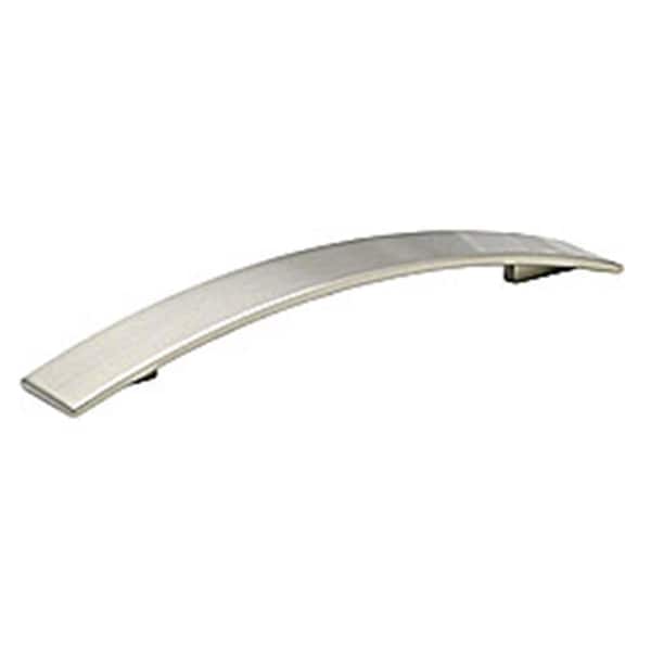 Gan Eden Bow Shaped Pull 160 x 192mm Polished Satin Nickel - GA577042
