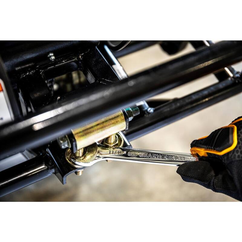 GEARWRENCH 5/8 in. SAE 90-Tooth Combination Ratcheting Wrench - 86947