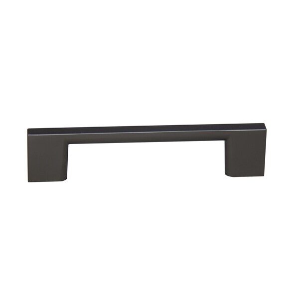 Pride Industrial 4-3/4in Miami Cabinet Pull with 3-3/4in Center to Center Dark Pewter Finish - P80572DP