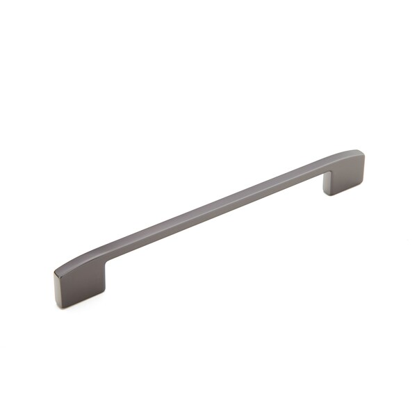 Schaub 160mm to 192mm Center to Center Sorrento Cabinet Pull Black Chrome Finish - 313-BC