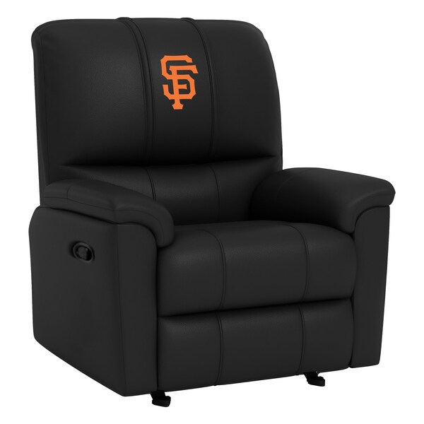 Dreamseat Rocker Recliner with San Francisco Giants Secondary - XZ52031CDRRBLK-PSMLB22031