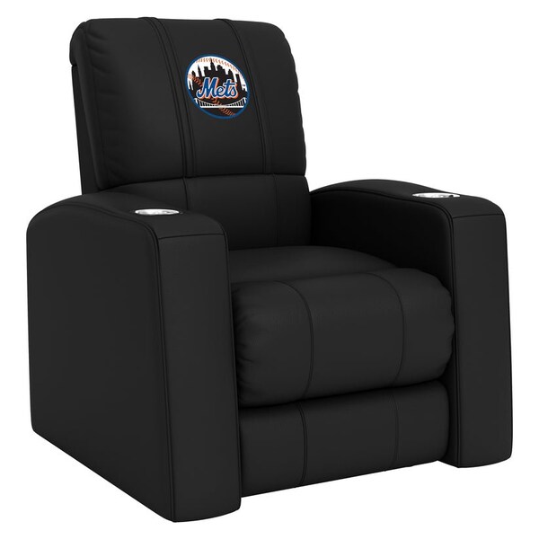 Dreamseat Relax Recliner with New York Mets Cooperstown Secondary Logo - XZ418301RHTCDBLK-PSCOOP0061