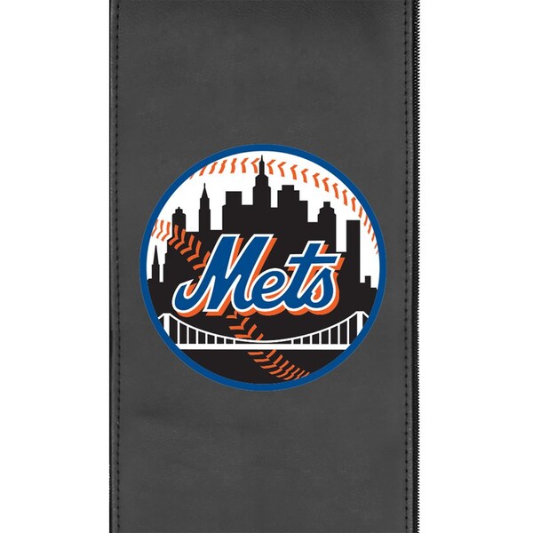 Dreamseat Relax Recliner with New York Mets Cooperstown Secondary Logo - XZ418301RHTCDBLK-PSCOOP0061