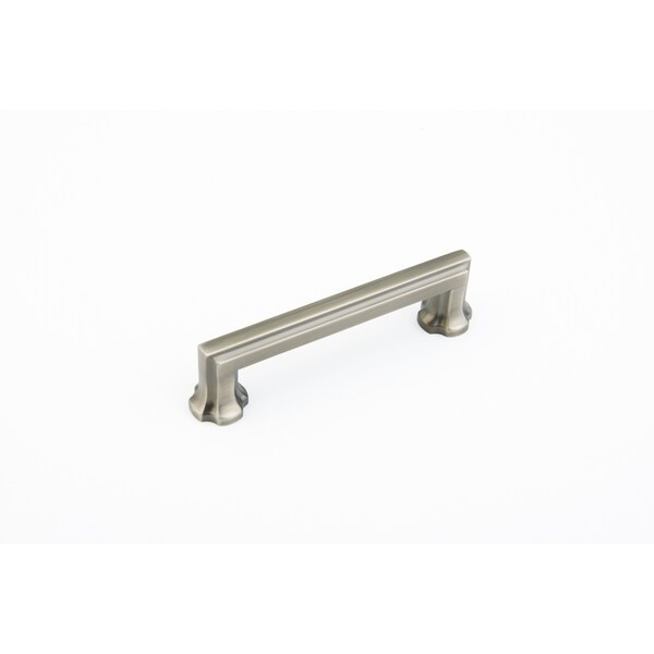 Schaub 4in Center to Center Empire Cabinet Pull Antique Nickel Finish - 877-AN