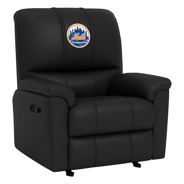 Dreamseat Rocker Recliner with New York Mets Logo - XZ52031CDRRBLK-PSMLB21070