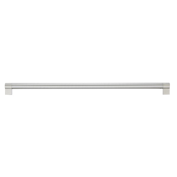 Richelieu 22-11/16 in. (576 mm) Center-to-Center Brushed Nickel Contemporary Drawer Pull - BP500576195