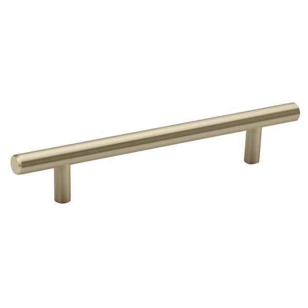 Amerock Bar Pulls 5-1/16 in 128 mm Center-to-Center Golden Champagne Cabinet Pull, 10PK - 10BX40517BBZ