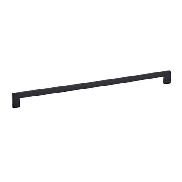 Patioplus 16 in. Center to Center Trail Cabinet Pull, Flat Black - PA2155469