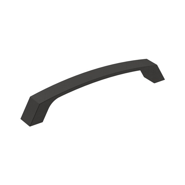 Amerock Premise 5-1/16 in 128 mm Center-to-Center Matte Black Cabinet Pull - BP36845FB