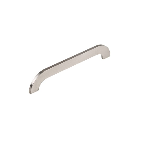 Richelieu 7 9/16 in (192 mm) Center-to-Center Brushed Nickel Contemporary Cabinet Pull - 7381192195