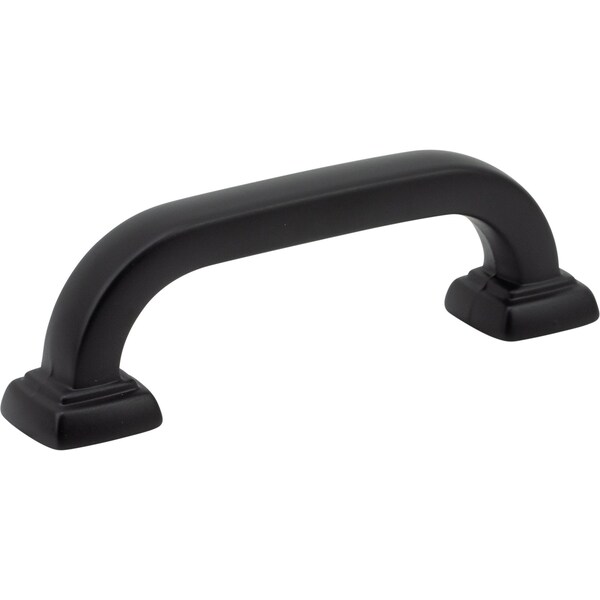 Designperfect 3'' Center-to-Center Handle Pull, Matte/Flat Black, 10PK - DPA10S32BLK
