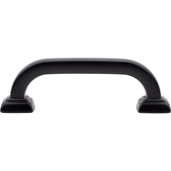 Designperfect 3'' Center-to-Center Handle Pull, Matte/Flat Black, 10PK - DPA10S32BLK