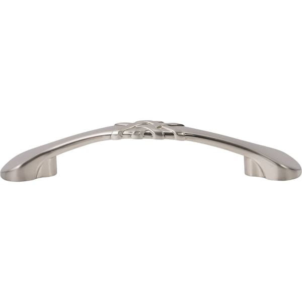 Designperfect 3-3/4'' Center-to-Center Arch Pull, Brushed Satin Nickel - DPA-L663SNB