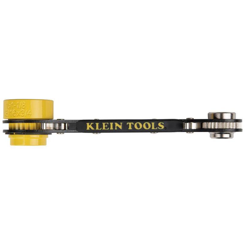 Klein Tools 5-in-1 Ratcheting Lineman's Wrench - KT155T