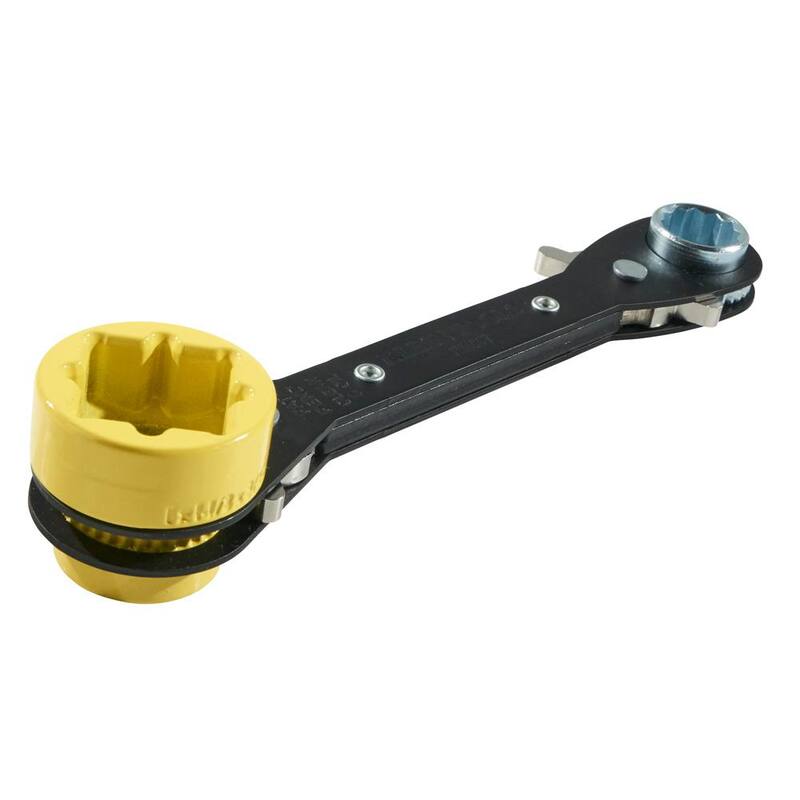 Klein Tools 5-in-1 Ratcheting Lineman's Wrench - KT155T