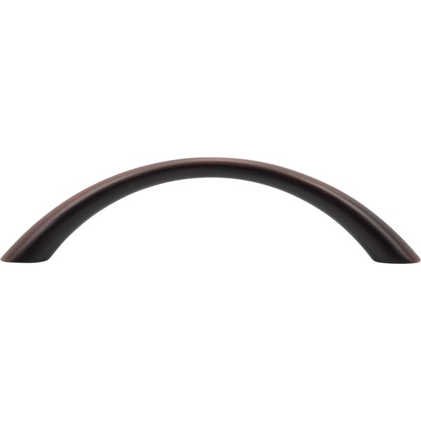 Designperfect 3-3/4'' Center-to-Center Arch Pull, Brushed Oil Rubbed Bronze, 25PK - DPA25H383ORB