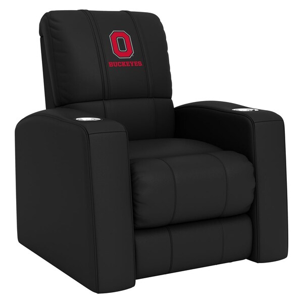 Dreamseat Relax Recliner with Ohio State Block O Buckeyes Logo - XZ53900CDHTBK-PSCOL11054