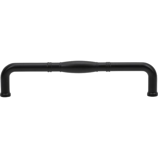 Designperfect 6-5/16'' Center-to-Center Handle Pull, Matte/Flat Black, 25PK - DPA25R575BLK