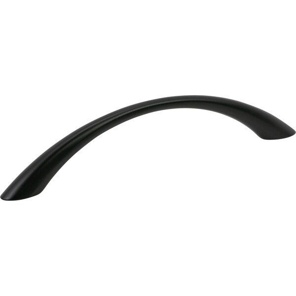 Designperfect 5-1/16'' Center-to-Center Arch Pull, Matte/Flat Black, 10PK - DPA10H384BLK