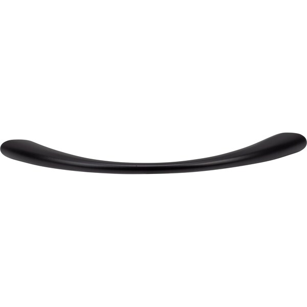 Designperfect 5-1/16'' Center-to-Center Arch Pull, Matte/Flat Black, 10PK - DPA10H384BLK