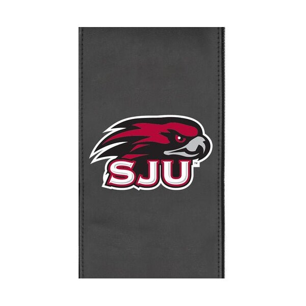 Dreamseat Stealth Recliner with St Josephs Hawks Logo - XZ52082CDSMHTBLK-PSCOL13365