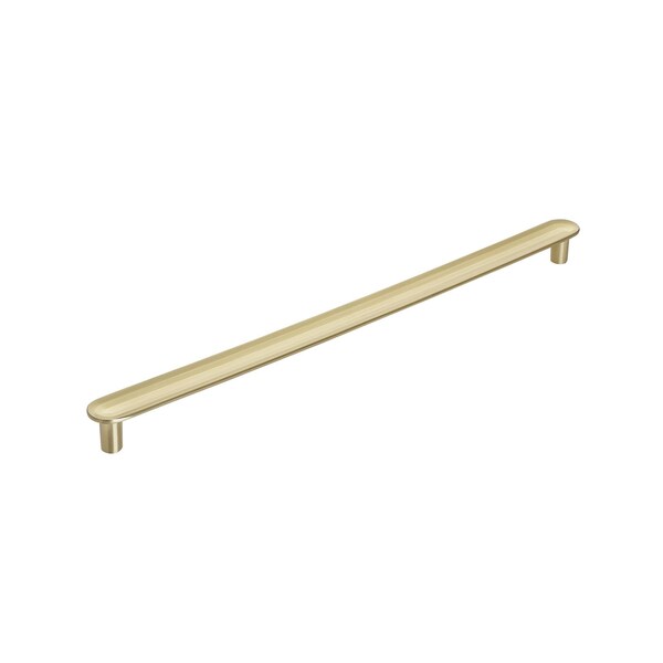 Amerock Concentric 10-1/16 in 256 mm Center-to-Center Golden Champagne Cabinet Pull - BP36834BBZ