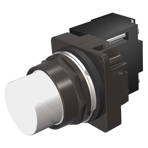 Luz piloto Siemens, transformador, blanco, 120VCA, 30mm - 52BL4GB