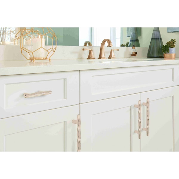 Amerock St. Vincent 3 in 76 mm Center-to-Center Polished Nickel Cabinet Pull - BP36646PN