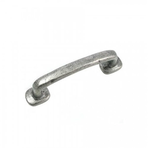 Strategic Brands Strategic Brands 84564 3 in. Distressed Pewter Riverstone Cabinet Pull - 84564