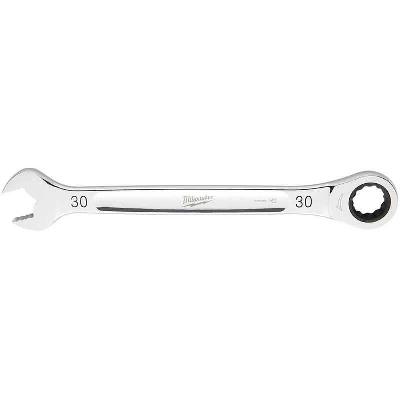 Milwaukee 30 mm Ratcheting Combination Wrench - 45-96-9330