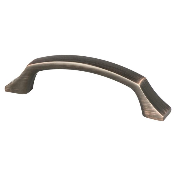 Berenson 96 mm CC Century Edge Pull with Verona Bronze - 1207-10VB-P