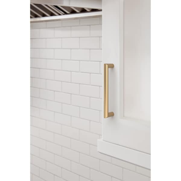 Amerock Revolve 5-1/16 inch 128mm Center-to-Center Champagne Bronze Cabinet Pull - BP36853CZ