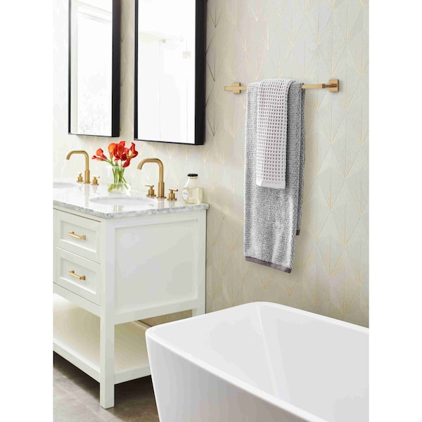 Amerock Appoint 5-1/16 in 128 mm Center-to-Center Champagne Bronze Cabinet Pull - BP36760CZ