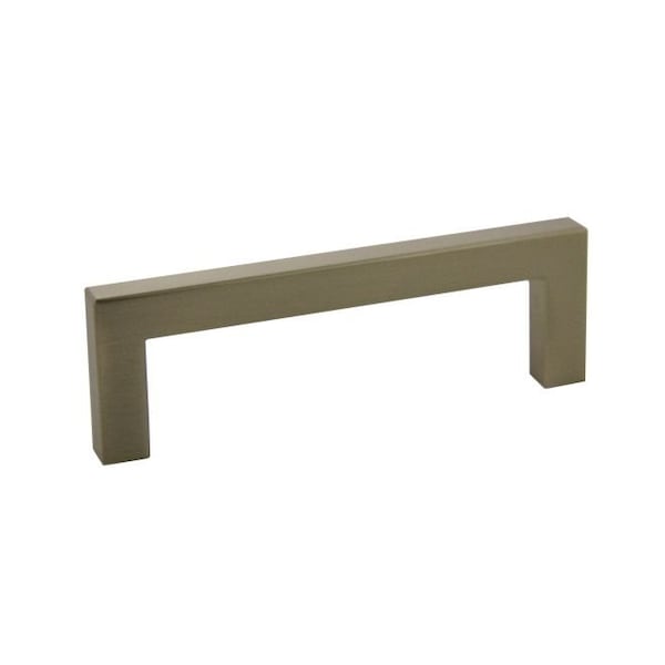 Crown 4-1/4" Modern Square Cabinet Pull with 3-3/4" Center to Center Rose Gold Finish - CHP87226RG