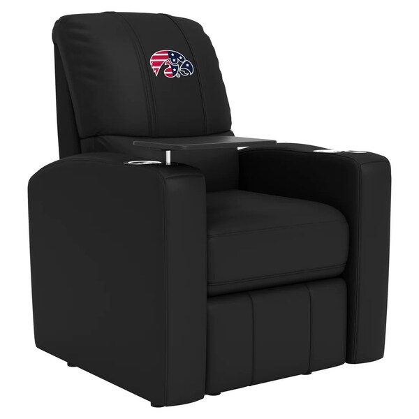 Dreamseat Stealth Power Plus Recliner with Iowa Hawkeyes Patriotic Primary Logo - XZ520823901CDSMHTUSBBLK-PSCOL13522