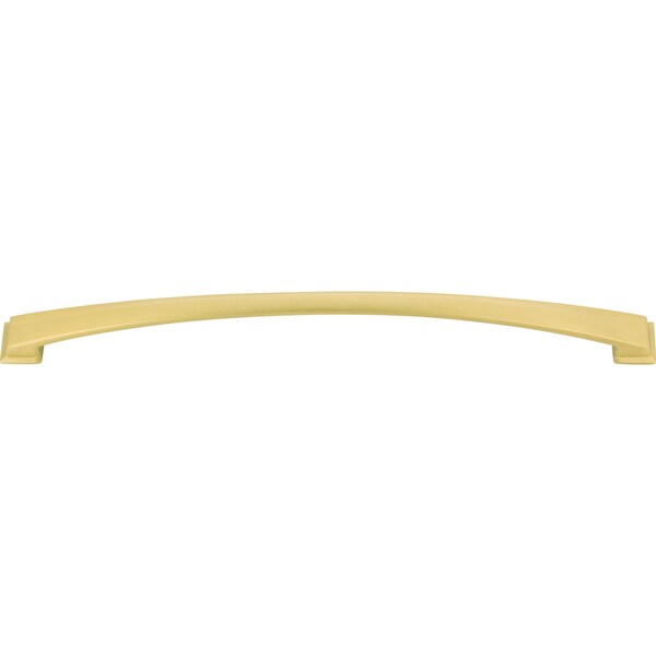 Jeffrey Alexander 305 mm Center-to-Center Brushed Gold Arched Roman Cabinet Pull - 944-305BG