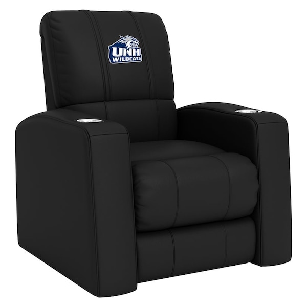 Dreamseat Home Theater Recliner with New Hampshire Wildcats Logo - XZ418301RHTCDBLK-PSCOL13345