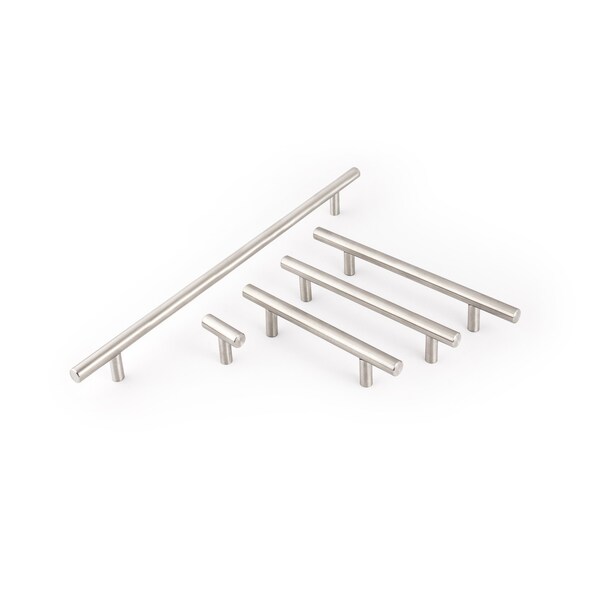 Elements By Hardware Resources 640 mm Center-to-Center Hollow Stainless Steel Naples Cabinet Bar Pull - 719SS