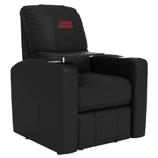 Dreamseat Stealth Power Plus Recliner with Central Michigan Secondary Logo - XZ520823901CDSMHTUSBBLK-PSCOL13761
