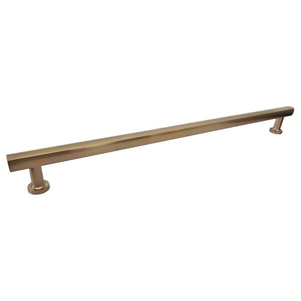 Emtek Freestone Appliance Pull with 18 in Center to Center Satin Brass Finish - 87002US4