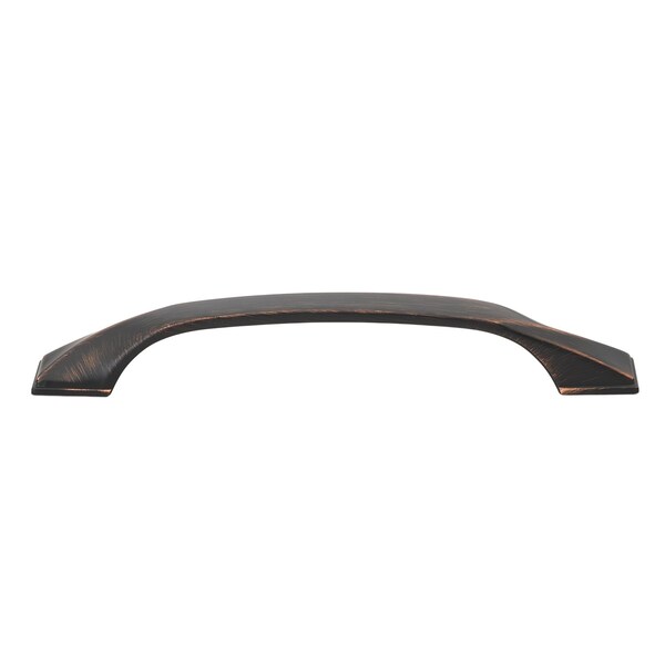 Gliderite Hardware 5-1/16 in. Center to Center Solid Twisted Bar Pull Oil Rubbed Bronze, 5PK - 4841-128-ORB-5
