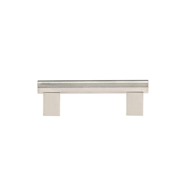 Richelieu 3 in (76.2 mm) Center-to-Center Brushed Nickel Contemporary Cabinet Pull - BP535553195