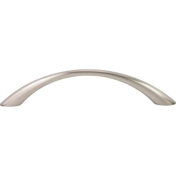 Designperfect 5-1/16'' Center-to-Center Arch Pull, Brushed Satin Nickel, 10PK - DPA10H384SNB