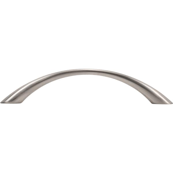 Designperfect 5-1/16'' Center-to-Center Arch Pull, Brushed Satin Nickel, 10PK - DPA10H384SNB
