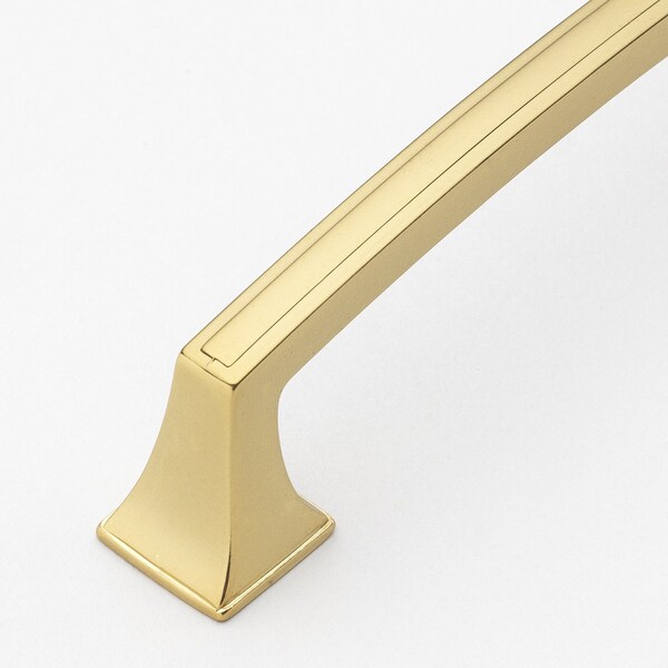 Gliderite Hardware 3 in. Center to Center Classic Base Pull Cabinet Hardware Handle - 87380-BG, 25PK - 87380-BG-25