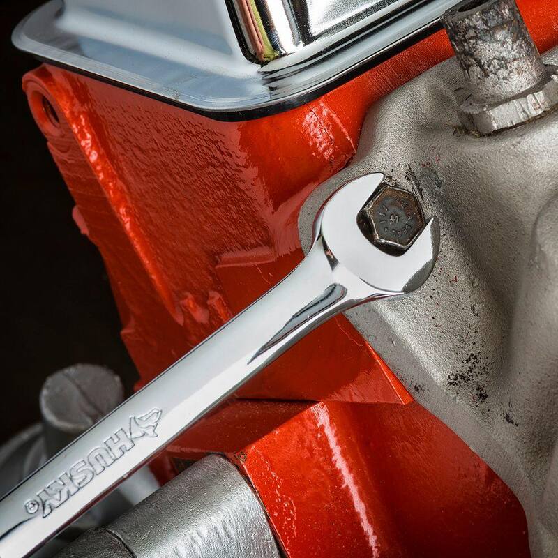 Husky 12 mm Flex Head Ratcheting Combination Wrench - HFRW12MM