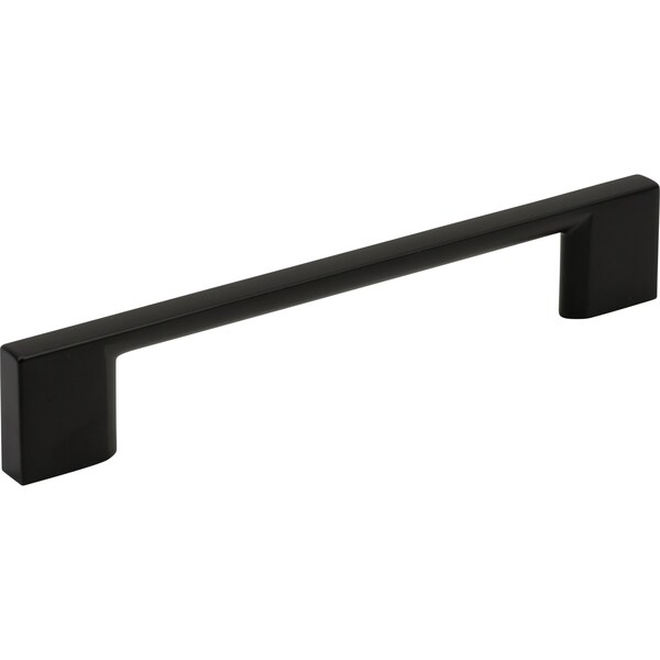 Designperfect 5-1/16'' Center-to-Center Square Cabinet Pull, Matte/Flat Black, 10PK - DPA10S794BLK