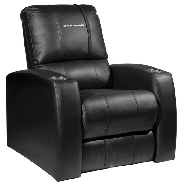 Dreamseat Home Theater Recliner with Camaro Logo - XZ418301RHTCDBLK-PSGMC61020